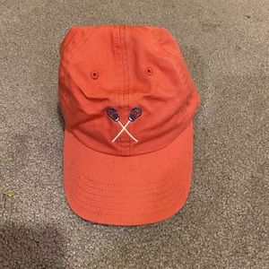 vineyard vines lacrosse hat salmon